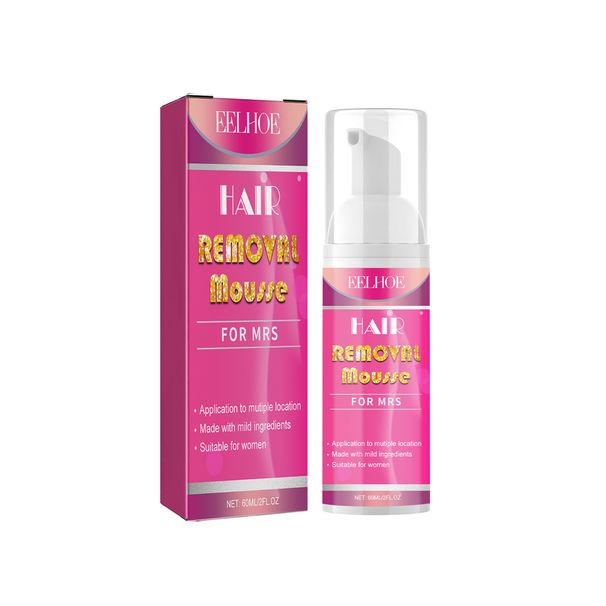 EELHOE Hair Removal Mousse For Mrs, Full Body Underarm Hair Removal Delicate Smooth Gentle Moisturizing Refreshing Mousse_voghion.com