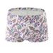 LuvBox 2024 Nuovi Boxer da Uomo in Seta di Latte Stampata, Traspiranti e Comodi, Multicolore, con Motivo a Rosa_voghion.com