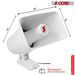 5 CORE Indoor Outdoor PA Horn Speaker 8 x 5 Inch Loud Portable PA Speakers 8 Ohms 65 Watts Max Horn Siren Adjustable Mounting Bracket & Hardware Inclu_voghion.com