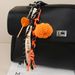 Portachiavi fai da te a forma di zucca per Halloween - Grazioso cordino a forma di caramella in stile Miu per borse, zaini e chiavi. Portachiavi con ciondolo per borsa in corda intrecciata a forma di lecca-lecca._voghion.com