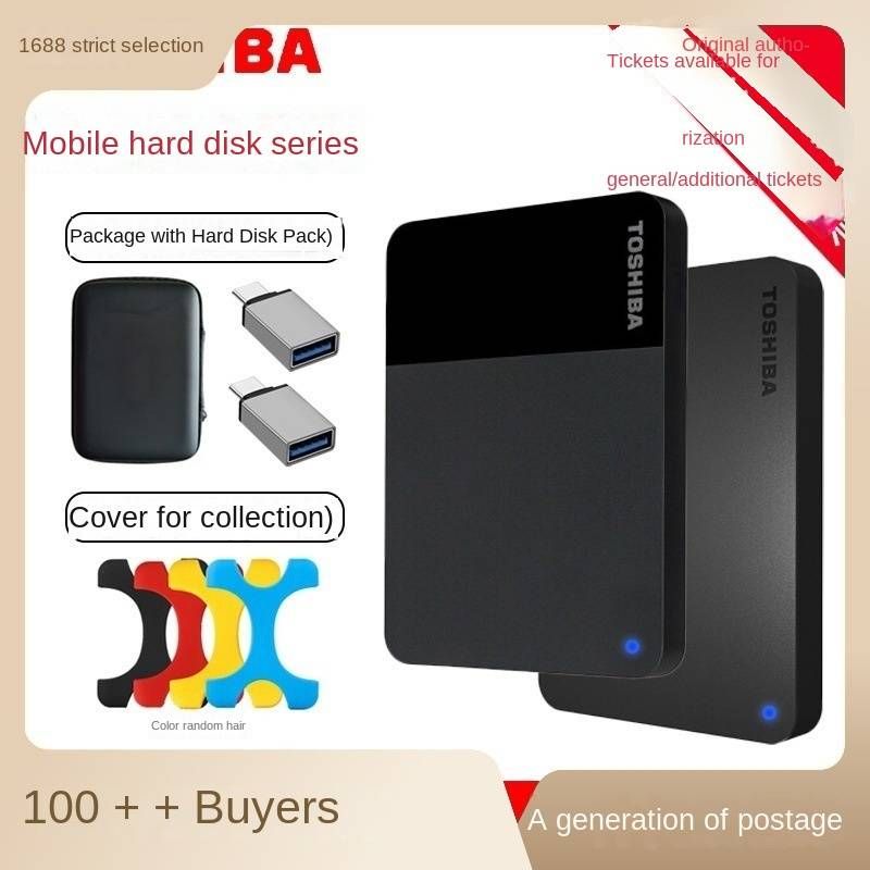 Použitelné Toshiba A5 Nový malý černý mobilní pevný disk B3 1T 2T 4T externí pevný disk 2,5palcový US B3.0 kompatibilní MAC_voghion.com