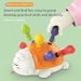 Baby- und Kleinkindspielzeug: Steckpuzzle mit Igelmotiv, Fingerübungen, Spaß, niedliches Haustier-Frühpädagogik-Puzzle, Steckspielzeug_voghion.com
