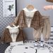 Baby's Stylish Plaid Cardigan Jacket Three Piece Set 2025 Spring And Autumn New Style Boys' Casual Hoodie Sweatshirt_voghion.com