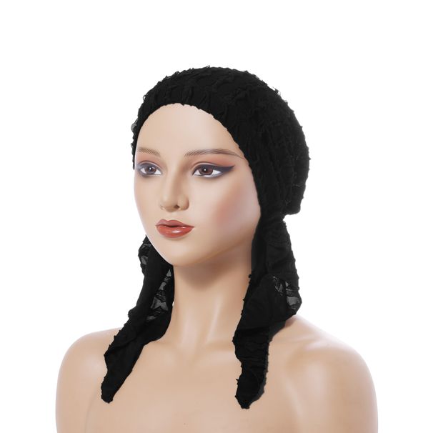 Solid Color Cowl Neck Pullover Hat – Curved Edge Design For Full Hair Coverage (Women's BaoTou Winter Beanie)_voghion.com