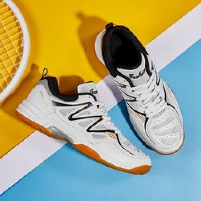 Neu Männer Badminton Fitness & Cross-Training Schuhe rutschfeste Gummisohle Tischtennis Schuhe_voghion.com