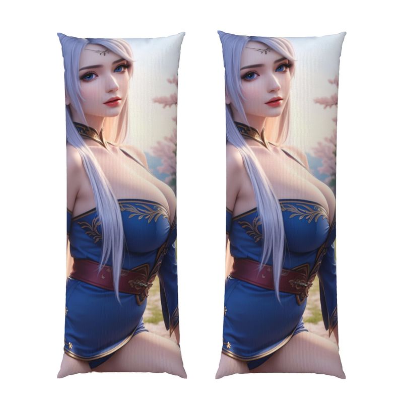 Equal Body Pillowcase, Removable Velvet Equal Body Pillowcase, (excluding Pillow Core)_voghion.com