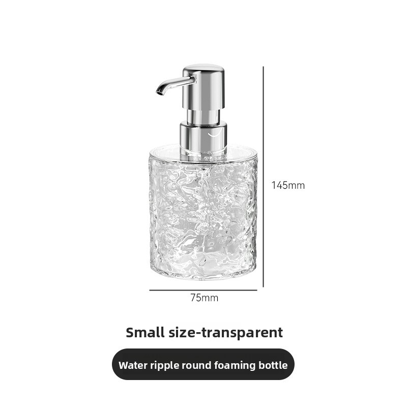 Modern Doldurulabilir Dispenser Şişe Seti - Şampuan, Losyon ve Deterjan İçin Köpük ve Sıvı Pompalı Şişeler (300 ml/400 ml, Kare/Yuvarlak, BPA İçermeyen Plastik)_voghion.com