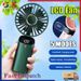 Mini Hand-held Fan Portable Folding Desk Fan Cooler Cooling USB Rechargeable Fan_voghion.com