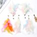 Toy Wand Feather Replacement Chain With Bell Teaser Head Durable Chew Pet Cat_voghion.com