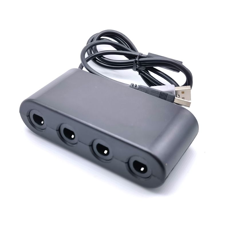 Convertisseur de jeu 4 ports pour contrôleur GameCube GC Adaptateur USB pour Nintend Switch NGC/Wii u/PC Star Fighting Dropshipping_voghion.com