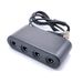 Convertisseur de jeu 4 ports pour contrôleur GameCube GC Adaptateur USB pour Nintend Switch NGC/Wii u/PC Star Fighting Dropshipping_voghion.com