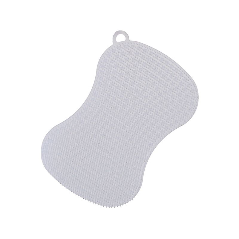 Spazzola multiuso in silicone per uso alimentare | Spazzola per la pulizia dei piatti e del viso | Spazzola in silicone 2 in 1 | Strumento per la pulizia della cucina e della cura personale_voghion.com