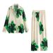Women's Clothing Autumn Large Flower Print Shirt_voghion.com