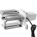 Maker 9 Spessore Elettrico Acciaio Pasta Noodle Maker Cutter Rulli Regolabili Mak Macchina per Noodle e Impostazioni Pasta Inossidabile_voghion.com