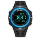 2023 new single-display digital watch leisure waterproof outdoor sports electronic watch men and women student watch_voghion.com