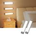 Lampe de placard à détecteur de mouvement 8,07 pouces, 35 LED, 3 couleurs (froid/naturel/blanc), rechargeable sans fil (lot de 2)_voghion.com