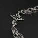 Hip-Hop Dissolved Dark Cross Bracelet Men's Versatile Niche Design High-end American Titanium Steel Boy Trend_voghion.com