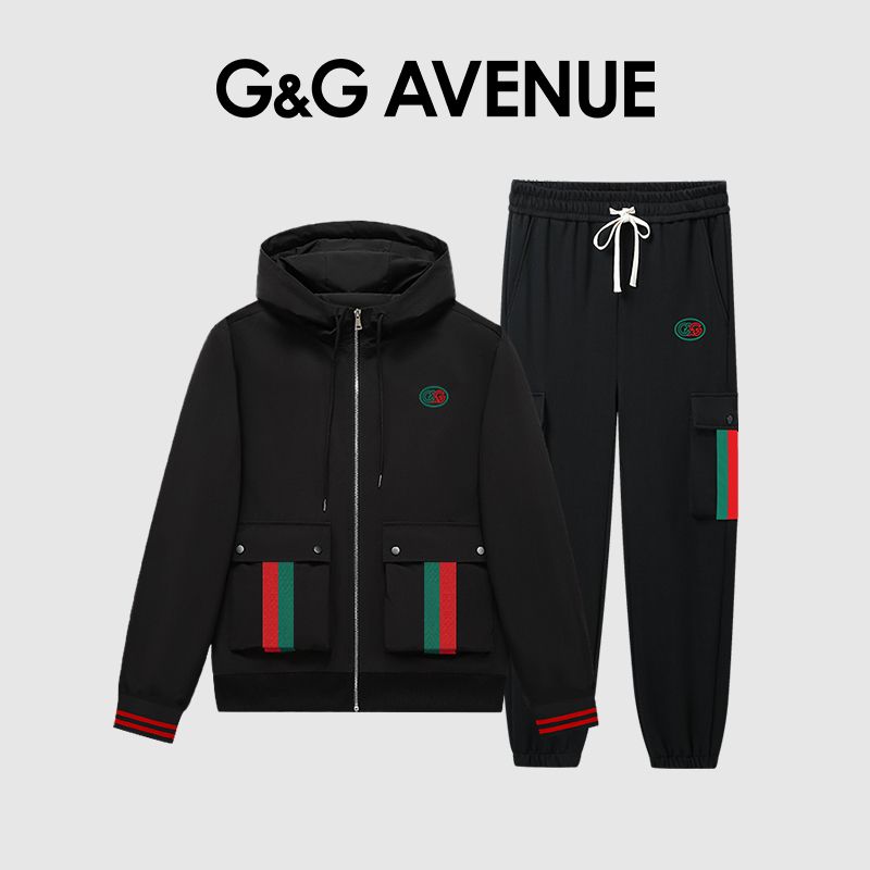 Workwear Set, Casual Couple's Jacket + Pants, Unisex_voghion.com