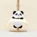 Porte-clés et pendentif en peluche panda adorable et créatif, idéal pour les fêtes._voghion.com