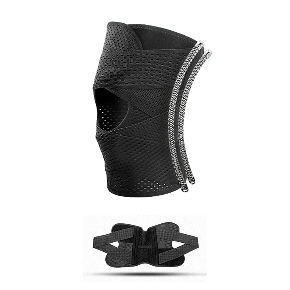 Outdoor sports knee pads for men and women, adjustable breathable, ultra thin running meniscus knee pads_voghion.com