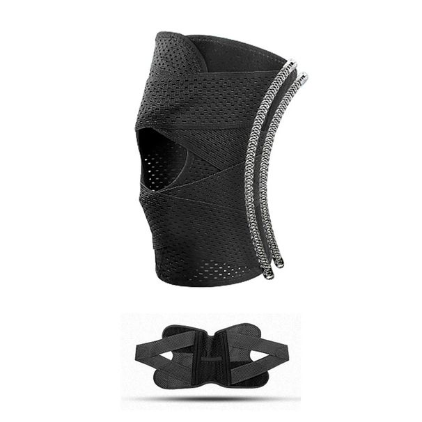 Outdoor sports knee pads for men and women, adjustable breathable, ultra thin running meniscus knee pads_voghion.com