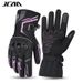 JCCA Winter-Motorradhandschuhe für Damen und Herren – wasserdicht, winddicht, fleecegefüttert, kältebeständig_voghion.com