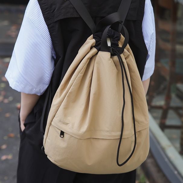 Travel Backpack Casual Foldable Drawstring_voghion.com