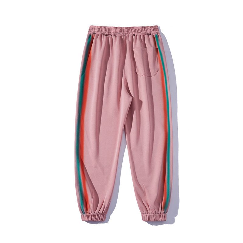Men's Clothing New Casual Trousers, Flat Legged Large Size Sports Pants, Pure Cotton Sweatpants, Casual Trousers, Secondary Development Trendy Brand_voghion.com