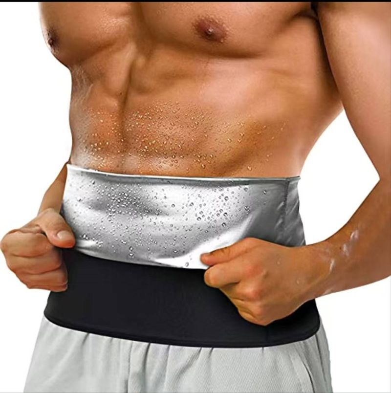 Herren Saunaanzug Body Shaper Shirt Gewichtsverlust Weste Taillentrainer Korsett Abnehmen Sweat Tops Workout Anzüge Fitness Shapewear_voghion.com