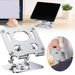 360° drehbarer Tablet-Ständer für iPad, verstellbarer, faltbarer Tablet-Halter, Telefonständer aus Aluminium_voghion.com
