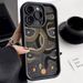 Double Snake Playing Beads Are Suitable For Iphone15pro Mobile Phone Case Iphone16 Anti-drop 14 Personality 13promax New 12x_voghion.com