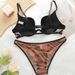 Women's Intimates New Bra Set Women's Push Up Push Up Comfortable And Breathable Thin Straps Half Hip Covering Women's Underwear Set_voghion.com