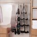 Organizer per borse a 6/8 tasche - Portaoggetti trasparente per borse da appendere, salvaspazio nell'armadio_voghion.com