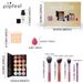 Eyeshadow Eyebrow Pencil Black Eyeliner Eye Face Set Combo_voghion.com