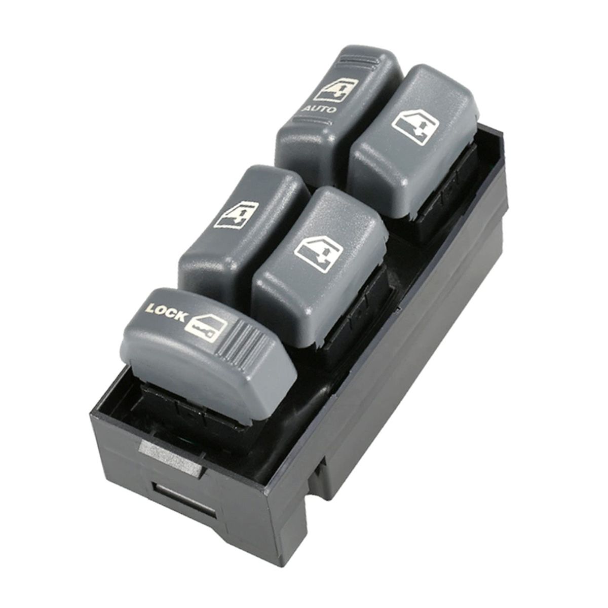 Interrupteur de lève-vitre électrique 15151360, compatible avec Chevrolet, GMC, Pickup, Oldsmobile, gris, 19244658_voghion.com