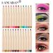 12-Color Eyeshadow Stick Set - Dual-Ended Creamy Formula, Rainbow & Neutral Shades, Travel-Friendly With Sharpener_voghion.com