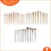 12 Stéck Makeup Pinselen Makeup Tools Set Makeup Tools Pinsel Set Schéinheets Makeup Komplett Set GUJHUI_voghion.com