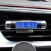 1 db LCD autós hőmérő digitális óra 2 az 1-ben autós elektronikus óra klipszel_voghion.com