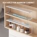 Adjustable Bathroom Countertop Shelf Organizer – Multi-Tiered Storage For Cosmetics And Toiletries, Expandable Design, Sturdy Construction_voghion.com