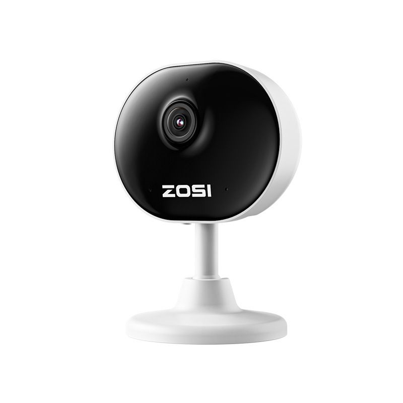 Gece Görüşlü 2 MP HD Güvenlik Kamerası, Kablosuz WiFi İç Mekan Kamerası, Manyetik Montaj, Çift Yönlü Ses, Ev Gözetimi İçin 4 mm Lens_voghion.com