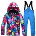 Schneeanzug-Set für Mutter und Kind – wasserdichte Winter-Skijacke und -hose, warm isoliertes Schnee-Outfit für Outdoor-Aktivitäten (mehrere Farben)_voghion.com