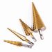 Step Drill Bit Set – Hex Shank Multi-Size Unibit For Metal, Wood & Plastic – High-Speed Steel Construction_voghion.com