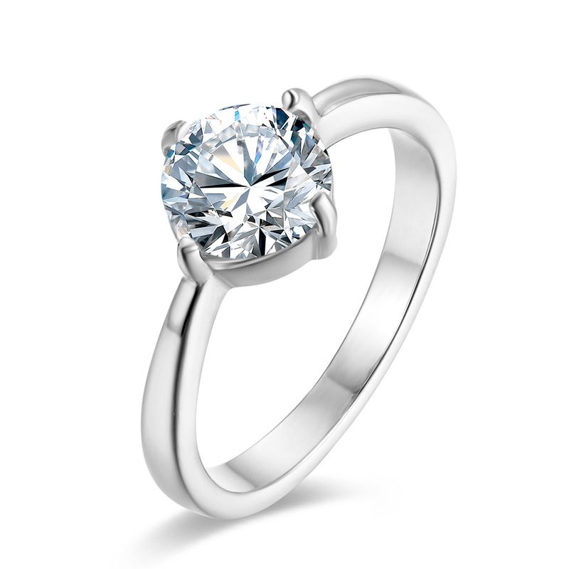 Damen-Ehering mit Diamanten und eingelegtem Titan-Edelstahl_voghion.com