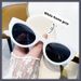 Cat eye sunglasses female tide cool retro new senior sense of small face thin anti-ultraviolet sunglasses men_voghion.com