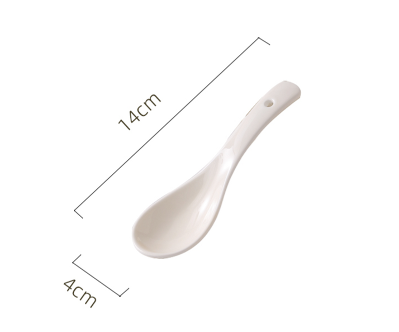 Cream Style Bowl And Plate Set For Home Use, Ceramic Rice Soup Bowl, Fish Plate, High-Quality Tableware_voghion.com