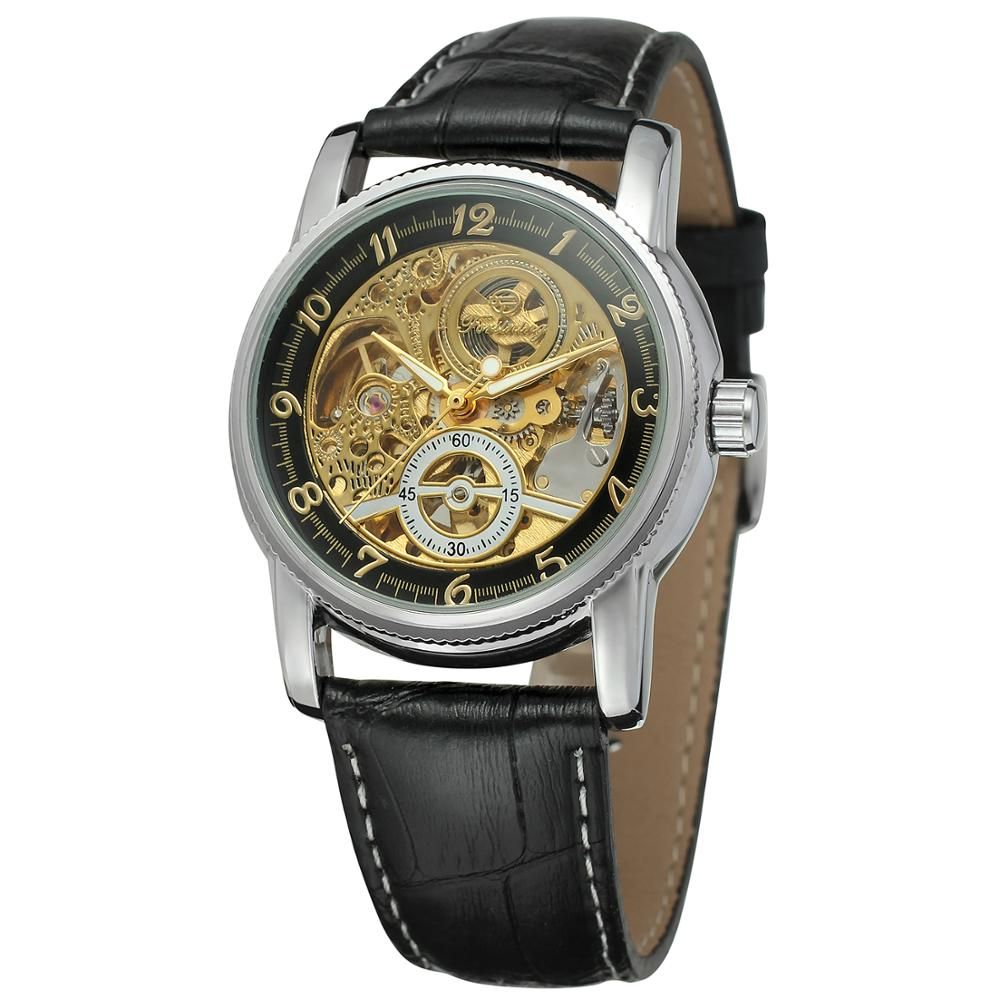 FORSINING Montres rétro pour hommes et femmes, étanches, automatiques et mécaniques_voghion.com