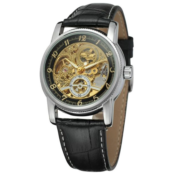 FORSINING Montres rétro pour hommes et femmes, étanches, automatiques et mécaniques_voghion.com