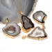 Collana con ciondolo in pietre geode naturali, cristallo di quarzo curativo, gioielli Reiki Chakra per donna_voghion.com