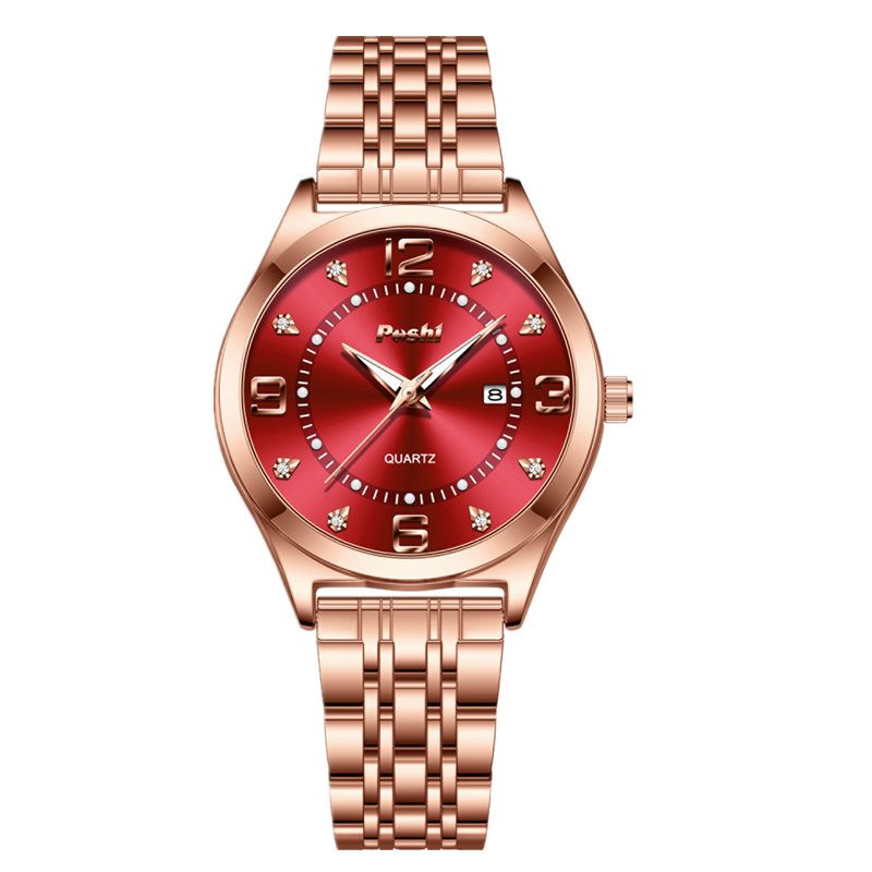 Luxury Business Quartz Watch For Women Elegant Women's Watches Simple Style With Date Display_voghion.com