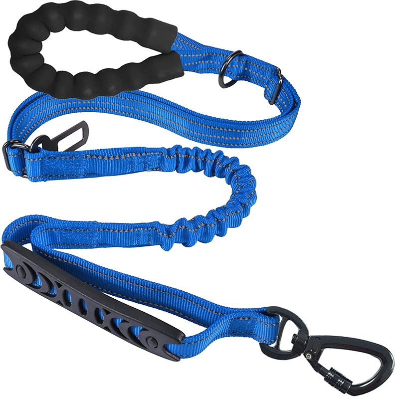Guinzaglio elastico antideflagrante multifunzionale per cani, accessori per animali domestici, per passeggiate e corsa_voghion.com